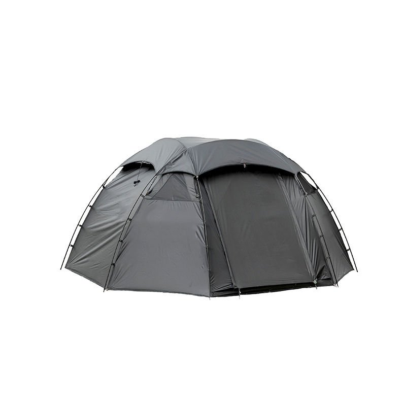 Khemah Keluarga Outdoor JWF-104 Kalis Air Portable Kubah Besar Warna Hitam
